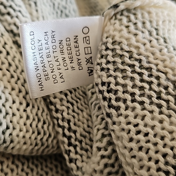 Show Me Your MuMu Crop Varsity Sweater Peruvian Palm Green Cream Size SMALL - Picture 10 of 11